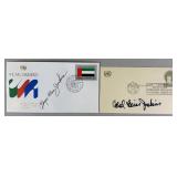 Hayes & Carol Jenkings Signed 1st Day Cover+