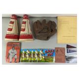 Circa 1900s-50s Antique-Vtg Baseball Memorabilia