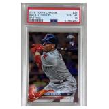 PSA 10 2018 Topps Chrome Rafael Devers #25 RC