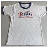 1970s-80s The Ring Boxing Magazine Tee Shirt