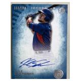 2015 Bowman Inception Kyle Schwarber Signed Insert