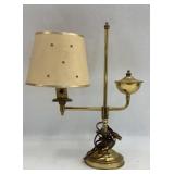 16 in Brass Desk Lamp