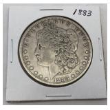 1883 Morgan Silver Dollar