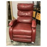 Leather Push Recliner