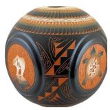 Signed Mitchell Blackhorse Navajo Pottery