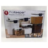 ProKeeper 6 Pc Bakers Storage Set, New