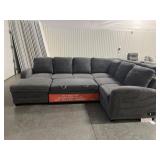 Coddle Aria Fabric Pull Out Sleeper Sectional