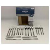 Mikasa Delano 20-Piece Premium Flatware Set