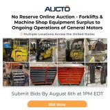 Forklift, Tool Cabinets, Robots and More