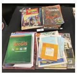 Vintage Comic Books & Reading Books, ArcGIS