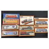 HO Scale Model Train Engines & Cars.