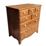 19th C PA Walnut Chest Of Drawers.