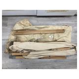 Army Cot in Canvas Bag.