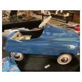 Blue Childï¿½s Pedal Car.