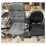 Pair Of Office Chairs.