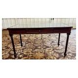 American Telier Glass Top Desk