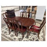 Ethan Allen Mahogany Dining Set.