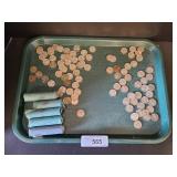 Tray of Various Year Nickels, Indian Head.