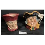 Pair Of Royal Doulton Character Jugs.