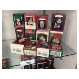 12 Hallmark Keepsake Ornaments.