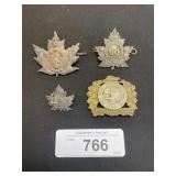 WW1 & WW2 Canadian Military Badges.