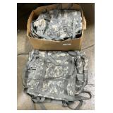 Large Military Camouflage Canvas Bags.