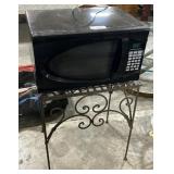 Hamilton Beach Microwave w/ Metal Stand.