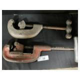 Saunders & Ridgid Industrial Metal Clamps.