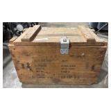 Vtg Wooden Explosives Crate.