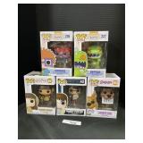 5 NOS POP Figures, Rugrats, Harry Potter.