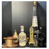 Liquore Galliano Decanter, Decanters, Clocks.