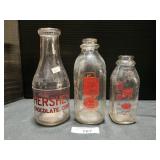 Adv Hersheyï¿½s Chocolate Lebanon Dairy Bottles.