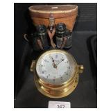 Versailles Brass Ship Bell Clock, Seeker