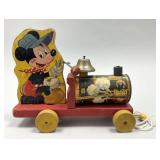 1940-50s Fisher Price No. 486 Mickey Mouse Toy.