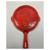 Griswold Enamel No. 4 Cast Iron Skillet.