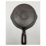 Wapak Hollow Ware No. 3 Cast Iron Skillet.