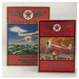 2 NOS Wings of Texaco Scale Replica Aircraft.