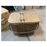 Basketville Picnic Basket W/Accessories.