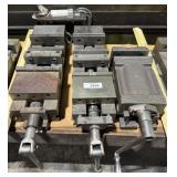 (3) Machinist Milling Vise.