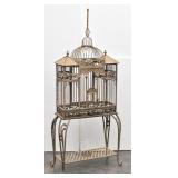 Victorian Style Wire Art Bird Cage