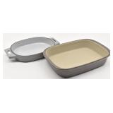(2) Pampered Chef Casserole Dishes