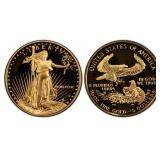 1999 $5 American Gold Eagle 1/10oz  Fine Gold