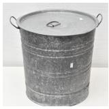 Large Vintage Galvanized Tamale Steamer