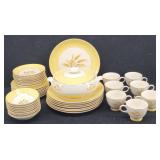 41 pc Century Service AUTUMN GOLD China for 8