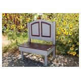 Handcrafted Porch Bench