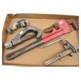 Heavy Duty 18" Pipe Wrench, Ridgid Tubing Cutter