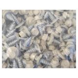 (500) Light Stone 3/4" Long 1/4" Hex Head Screws