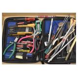 Assorted Tools & Case -Allen Wrenches-Screwdrivers