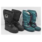 (2) Pairs Sorel Winter Boots Men