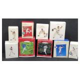 (9) Sports Baseball Hallmark Keepsake Ornaments